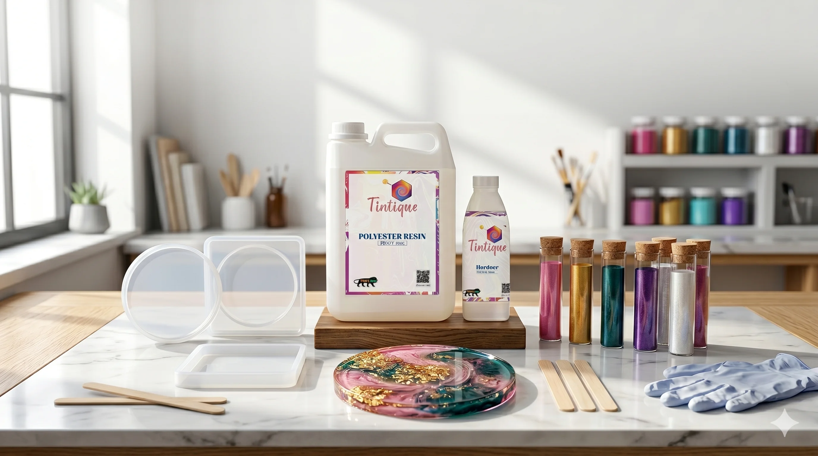 The Ultimate Beginner’s Guide to the Tintique DIY Resin Art Kit